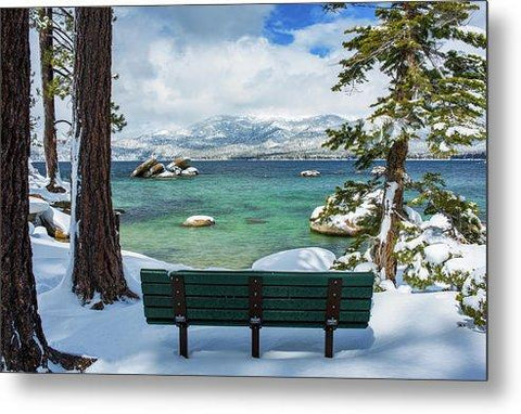 Sit And Relax By Brad Scott - Metal Print