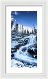 Snowy Falls By Brad Scott - Framed Print