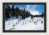 Stagecoach Chaos Heavenly Lake Tahoe - Framed Print