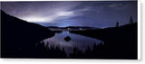 Star Lit Emerald Bay - Canvas Print-20.000" x 7.375"-Lake Tahoe Prints