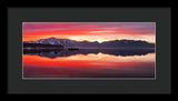Tahoe Aglow by Brad Scott - Framed Print