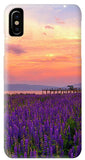 Tahoe City Lupine Sunset By Brad Scott - Phone Case