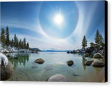 Tahoe Halo By Brad Scott - Canvas Print-10.000" x 6.625"-Lake Tahoe Prints