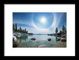 Tahoe Halo By Brad Scott - Framed Print