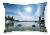 Tahoe Halo By Brad Scott - Throw Pillow-Lake Tahoe Prints