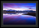 Tahoe Reflections - Lake Tahoe Ca - Framed Print