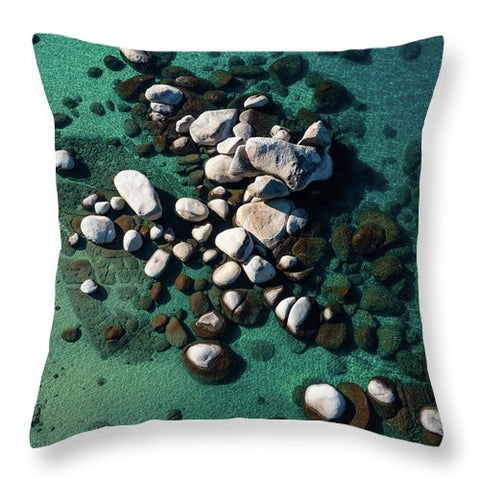 Tahoe Turquoise Throw Pillow1