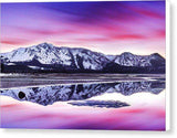 Tallac Reflections, Lake Tahoe - Canvas Print-10.000" x 6.750"-Lake Tahoe Prints