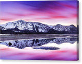 Tallac Reflections, Lake Tahoe - Canvas Print-10.000" x 6.750"-Lake Tahoe Prints