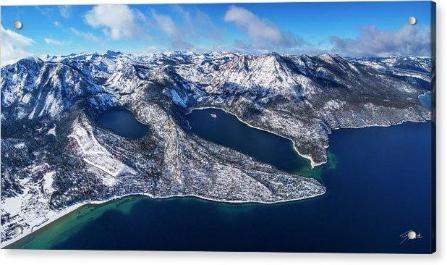 The Gem Of The Sierra by Brad Scott - Limited Edition - Acrylic Print-Lake Tahoe Prints