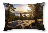 The Heart Of Eagle Falls By Brad Scott - Throw Pillow