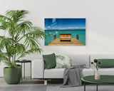 Sit with me on the West Shore - Metal Print by Brad Scott