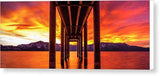 Window Of Perfection - Canvas Print-16.000" x 6.250"-Lake Tahoe Prints