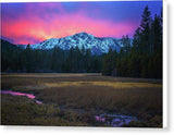 Winter Meadow By Brad Scott - Canvas Print-10.000" x 6.625"-Lake Tahoe Prints
