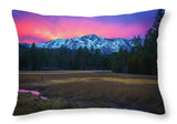Winter Meadow By Brad Scott - Throw Pillow-Lake Tahoe Prints
