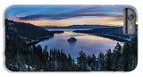 Winters Awakening - Emerald Bay By Brad Scott - Phone Case-Phone Case-IPhone 7 Plus Case-Lake Tahoe Prints