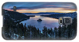 Winters Awakening - Emerald Bay By Brad Scott - Phone Case-Phone Case-Galaxy S5 Case-Lake Tahoe Prints