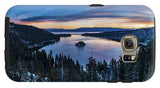 Winters Awakening - Emerald Bay By Brad Scott - Phone Case-Phone Case-Galaxy S6 Tough Case-Lake Tahoe Prints